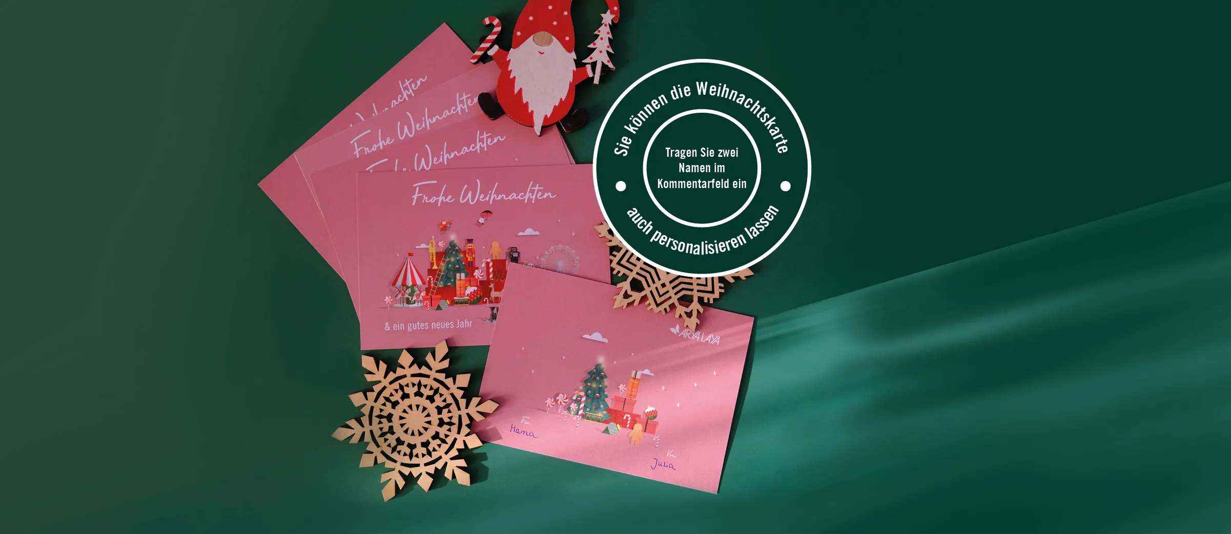 Arya Laya Weihnachtskarte Arya Laya Weihnachtskarte