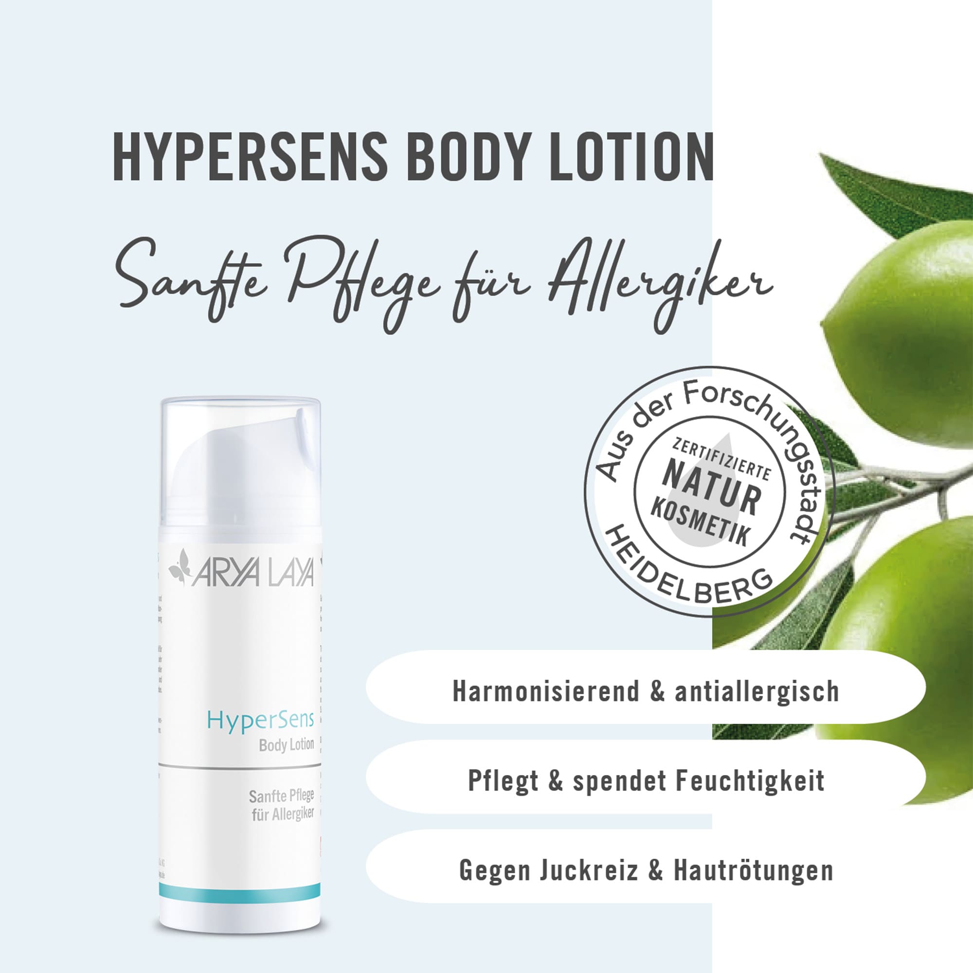ARYA LAYA HyperSens Body Lotion