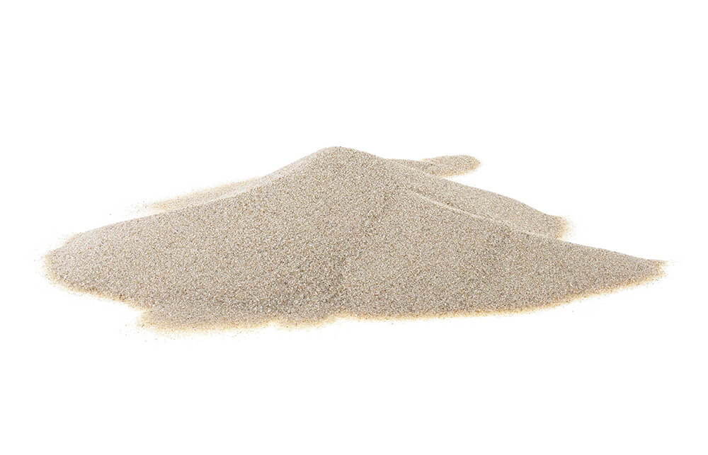 Die vom Meer rund geschliffen Seesand-Körnchen haben einen sanften Peeling-Effekt Die vom Meer rund geschliffen Seesand-Körnchen haben einen sanften Peeling-Effekt